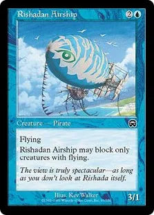 《リシャーダの飛行船/Rishadan Airship》[MMQ] 青C