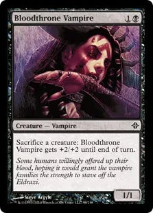 《血の座の吸血鬼/Bloodthrone Vampire》[ROE] 黒C
