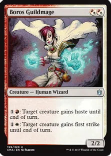 《ボロスのギルド魔道士/Boros Guildmage》[CMA17] 混U