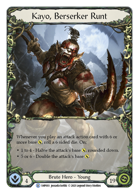 Kayo, Berserker Runt
