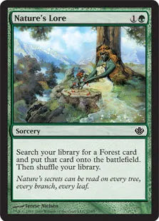 《自然の知識/Nature's Lore》[GvL] 緑C
