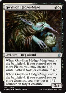 《グウィリオンの垣魔道士/Gwyllion Hedge-Mage》[CMA17] 混U
