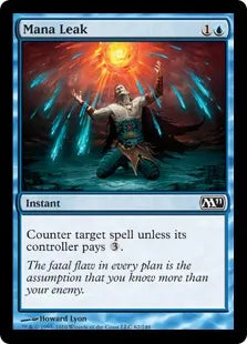 《マナ漏出/Mana Leak》[M11] 青C
