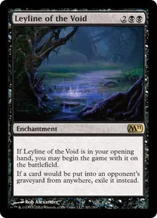 《虚空の力線/Leyline of the Void》[M11] 黒R