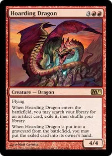 《溜め込むドラゴン/Hoarding Dragon》[M11] 赤R
