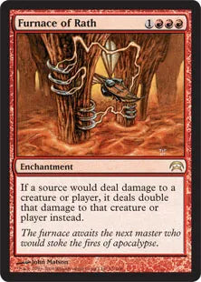 《ラースの灼熱洞/Furnace of Rath》[PCS] 赤R