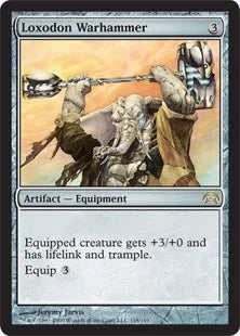 《ロクソドンの戦槌/Loxodon Warhammer》[PCS] 茶R