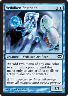《ヴィダルケンの技術者/Vedalken Engineer》[PCS] 青C