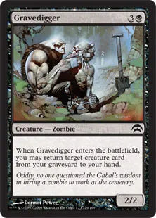 《グレイブディガー/Gravedigger》[PCS] 黒C