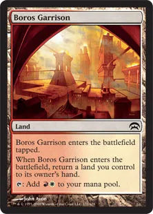 《ボロスの駐屯地/Boros Garrison》[PCS] 土地C