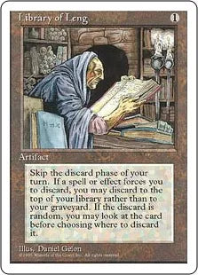 《レンの書庫/Library of Leng》[4ED] 茶U