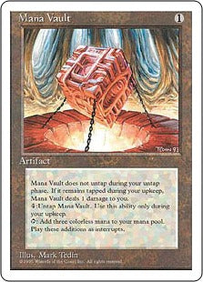 《魔力の櫃/Mana Vault》[4ED] 茶R