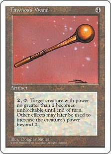 《タウノスのワンド/Tawnos's Wand》[4ED] 茶U