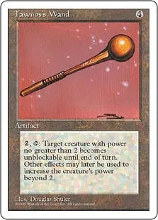 《タウノスのワンド/Tawnos's Wand》[4ED] 茶U
