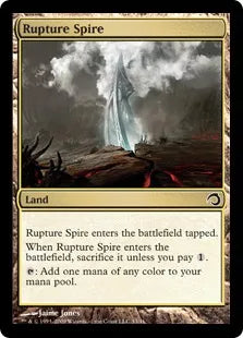 《断ち割る尖塔/Rupture Spire》[Slivers] 土地C