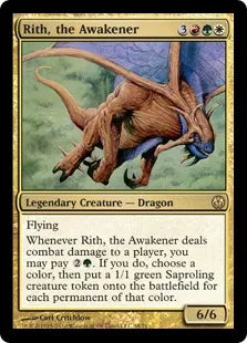 《煽動するものリース/Rith, the Awakener》[PvC] 金R