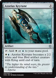 《アゾリウスの魔鍵/Azorius Keyrune》[CMA17] 茶U