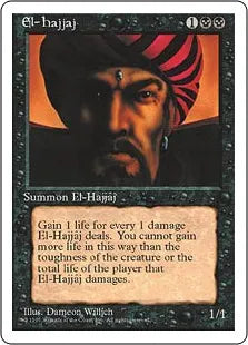 《エル・ハジャジ/El-Hajjaj》[4ED] 黒R