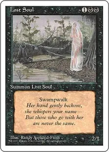 《迷える魂/Lost Soul》[4ED] 黒C