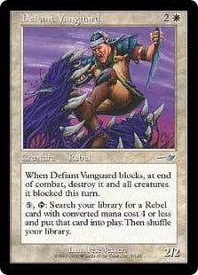 《果敢な先兵/Defiant Vanguard》[NEM] 白U