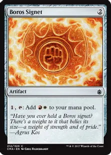 《ボロスの印鑑/Boros Signet》[CMA17] 茶C