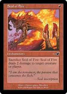 《炎の印章/Seal of Fire》[NEM] 赤C