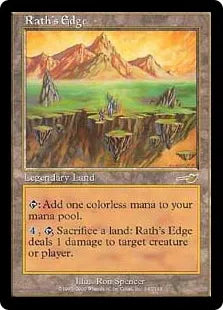 《ラースの果て/Rath's Edge》[NEM] 土地R