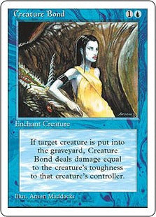 《魂の鎖/Creature Bond》[4ED] 青C