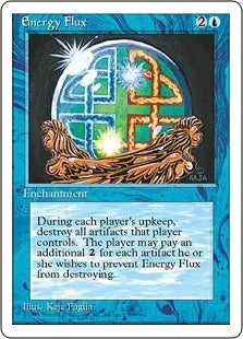 《魔力流出/Energy Flux》[4ED] 青U