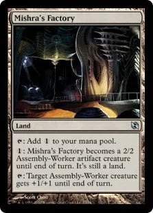 《ミシュラの工廠/Mishra's Factory》[EvT] 土地U