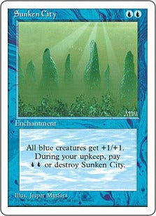 《沈める都/Sunken City》[4ED] 青C