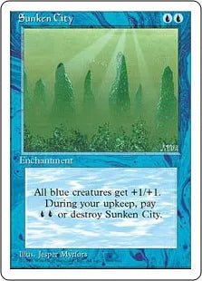 《沈める都/Sunken City》[4ED] 青C