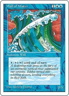 《水の壁/Wall of Water》[4ED] 青U