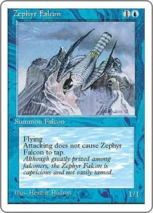 《西風の隼/Zephyr Falcon》[4ED] 青C
