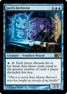 《ジェイスの文書管理人/Jace's Archivist》[M12] 青R
