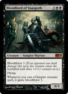 《ヴァーズゴスの血王/Bloodlord of Vaasgoth》[M12] 黒R