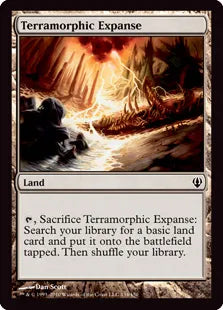 《広漠なる変幻地/Terramorphic Expanse》[ARC] 土地C