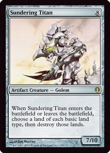 《隔離するタイタン/Sundering Titan》[ARC] 茶R
