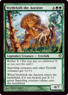 《古木のヴァーデロス/Verdeloth the Ancient》[ARC] 緑R