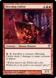 《スカースダグの信者/Skirsdag Cultist》[ISD] 赤U
