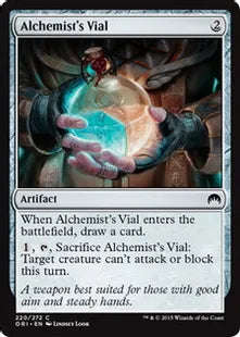 《錬金術師の薬瓶/Alchemist's Vial》[ORI] 茶C