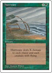 《ハリケーン/Hurricane》[4ED] 緑U