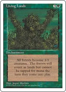 《生きている大地/Living Lands》[4ED] 緑R