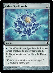 《上天の呪文爆弾/AEther Spellbomb》[EvT] 茶C