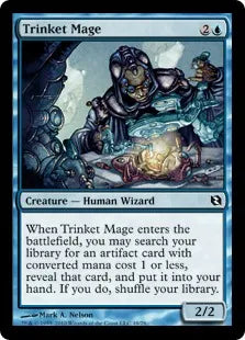 《粗石の魔道士/Trinket Mage》[EvT] 青C