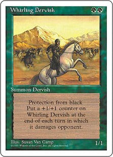 《疾風のデルヴィッシュ/Whirling Dervish》[4ED] 緑U