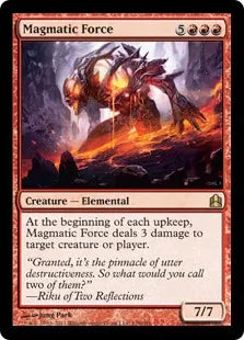 《マグマの力/Magmatic Force》[CMD] 赤R