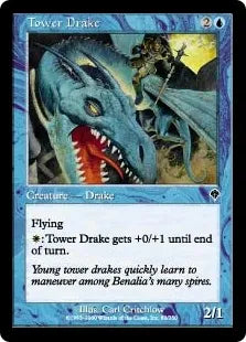 《塔のドレイク/Tower Drake》[INV] 青C