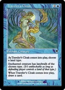 《旅人の外套/Traveler's Cloak》[INV] 青C