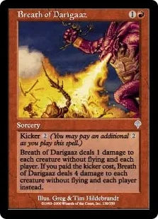 《デアリガズの息/Breath of Darigaaz》[INV] 赤U